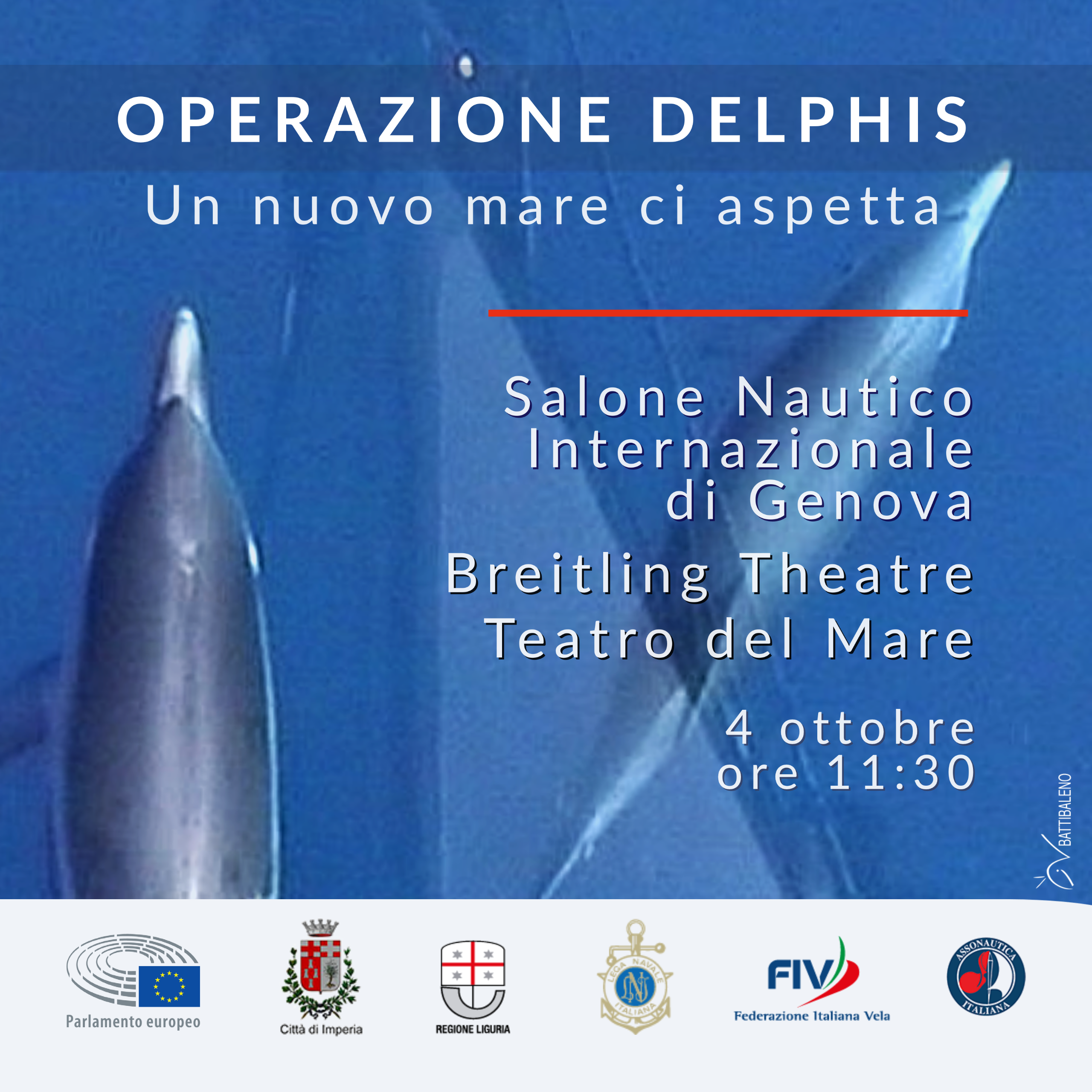 Presentazione dell’Operazione Delphis 2020 – 60° Salone Nautico di Genova